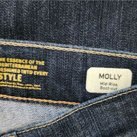 Mavi Sz. 27 New Molly Classic Bootcut in Indigo Bloomsbury 358 - Picture 15 of 16